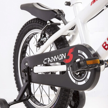 Bicicleta Bebesit Canyon Rodado 16 Con Rueditas Azul