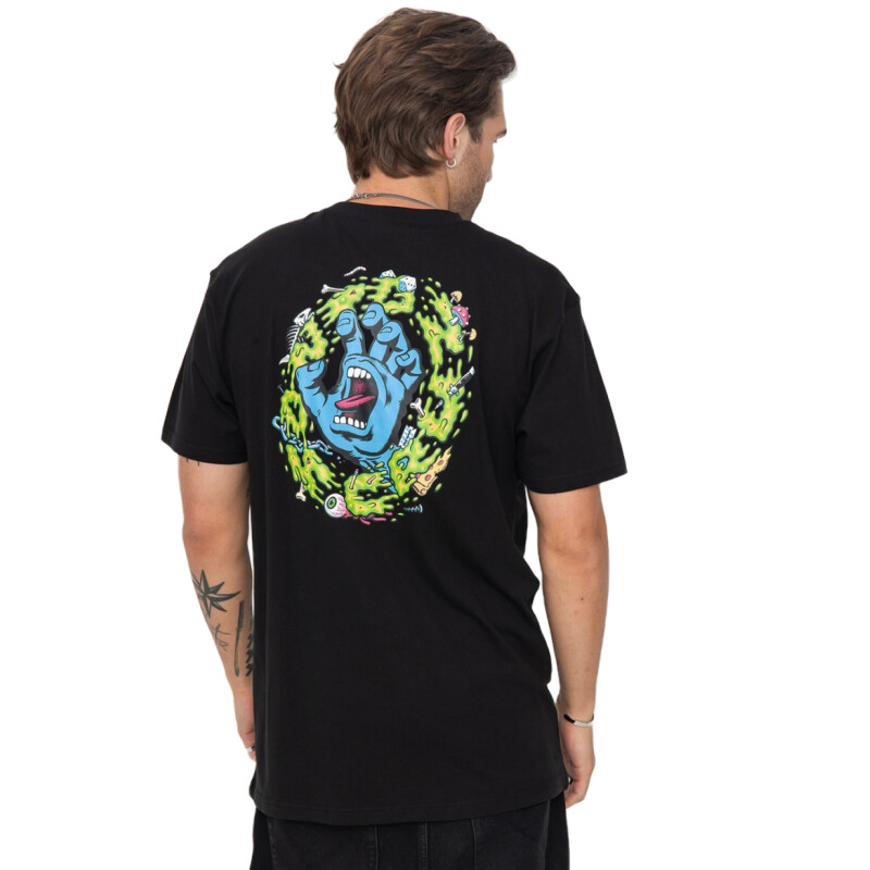 Remera Santa Cruz Slime Scream - Negro Remera Santa Cruz Slime Scream - Negro