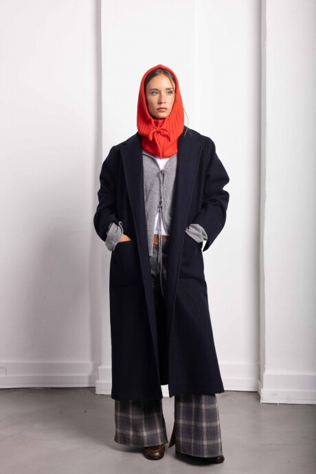 Tapado Patria Lana Azul