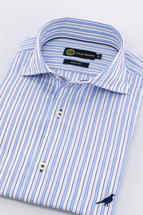 Camisa Hudson collar fantasia Viena