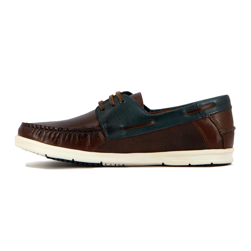 Mocasines Nauticos Hombre Starsax Cafe-marino