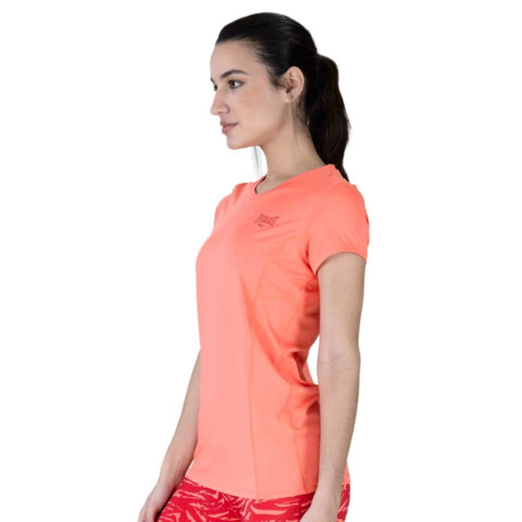 TSHIRT FEM POLY/SPX EVERLAST IMPACT PEACH S PEACH