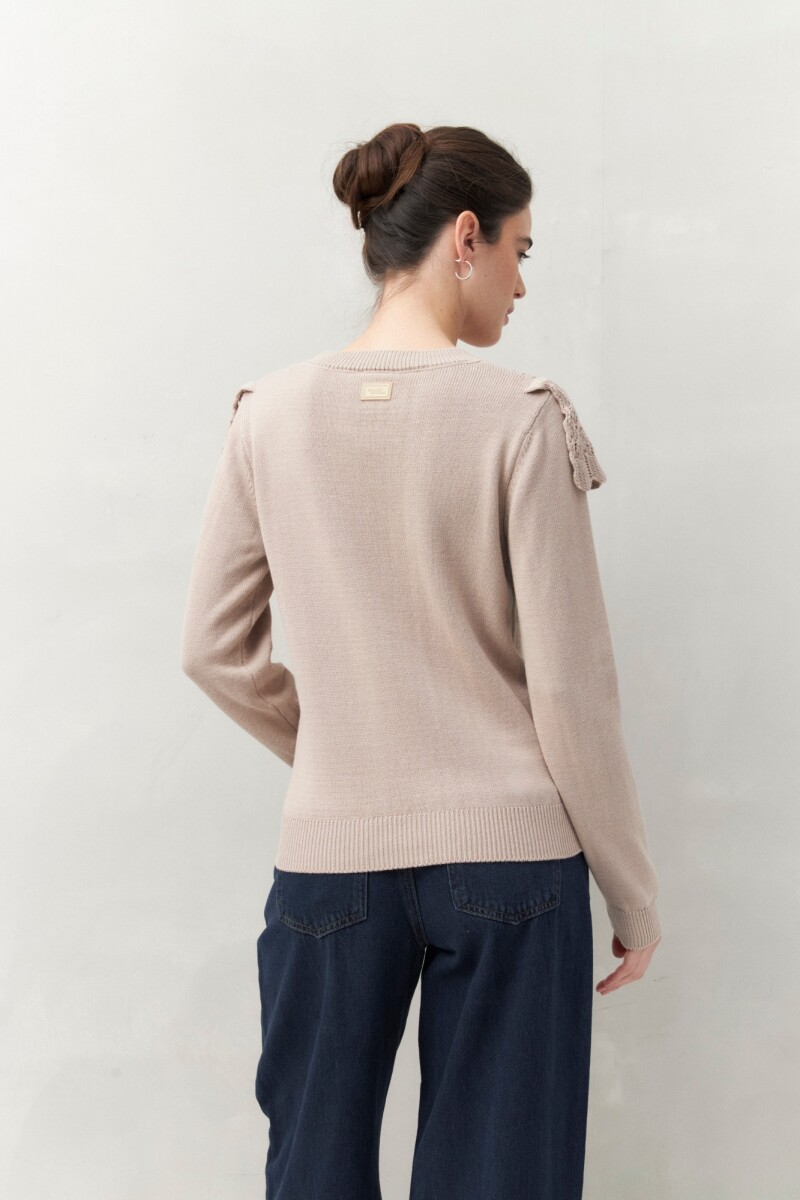 SWEATER SILVI Tostado