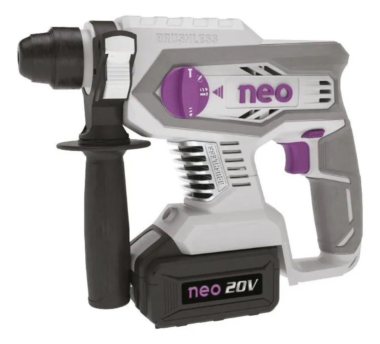 ROTOMARTILLO NEO BRUSHLESS 20V +CARGADOR+BAT RM10 