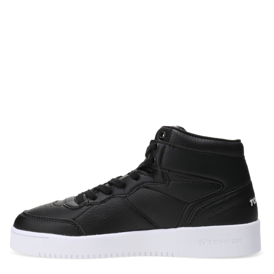 Championes Unisex Topper Terre Mid Negro