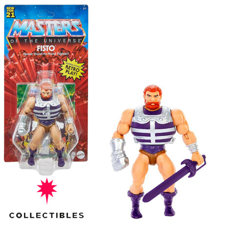 MASTERS OF THE UNIVERSE ORIGINS FISTO MASTERS OF THE UNIVERSE ORIGINS FISTO