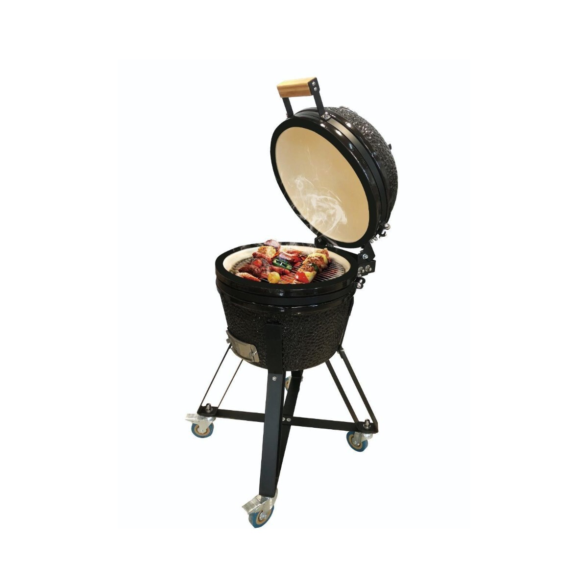 PARRILLA A CARBON KAMADO 16" FIRE KING NEGRO 