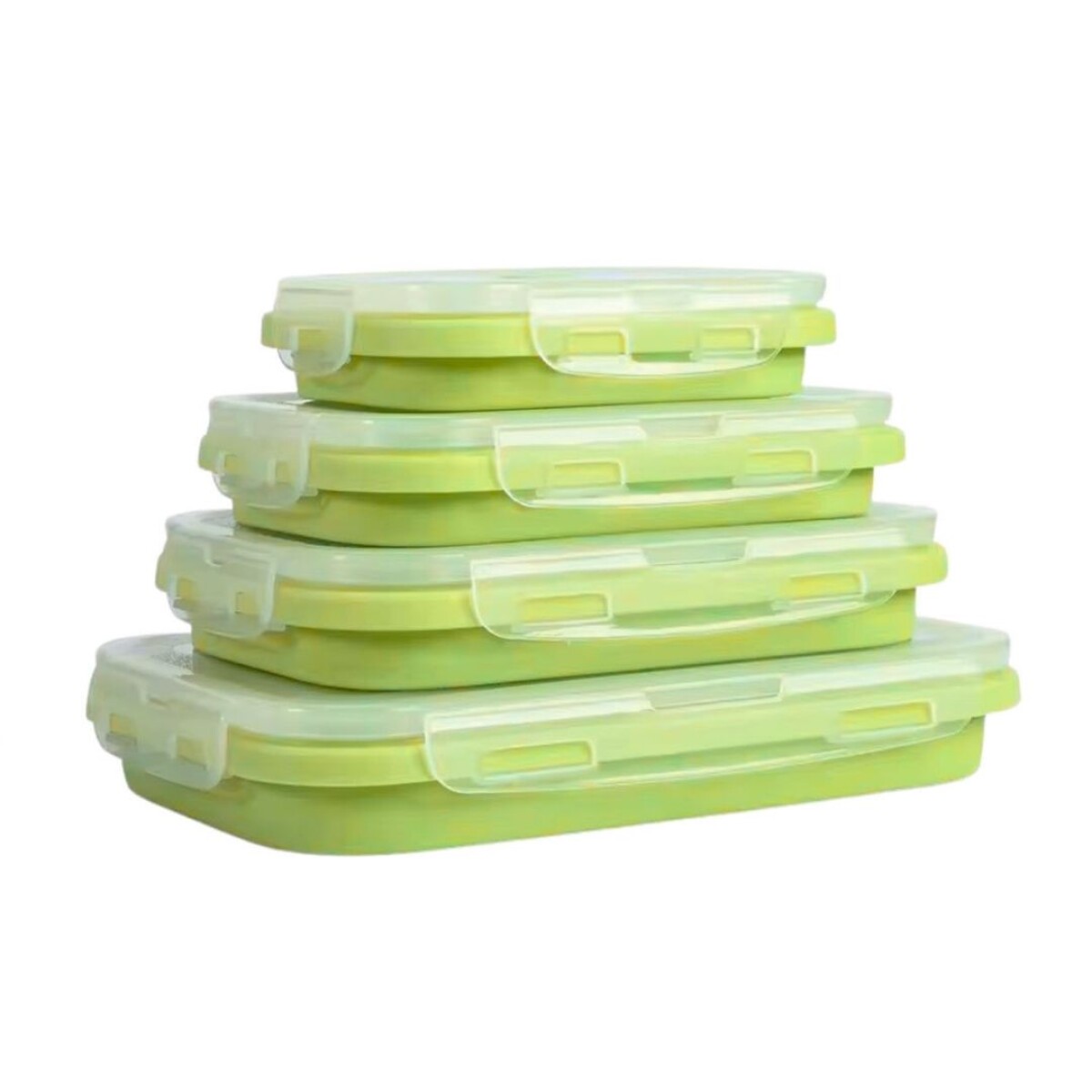 TUPPER DE SILICONA KEEPING BOX SET x4 