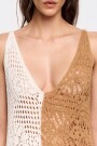 VESTIDO TEJIDO Blanco