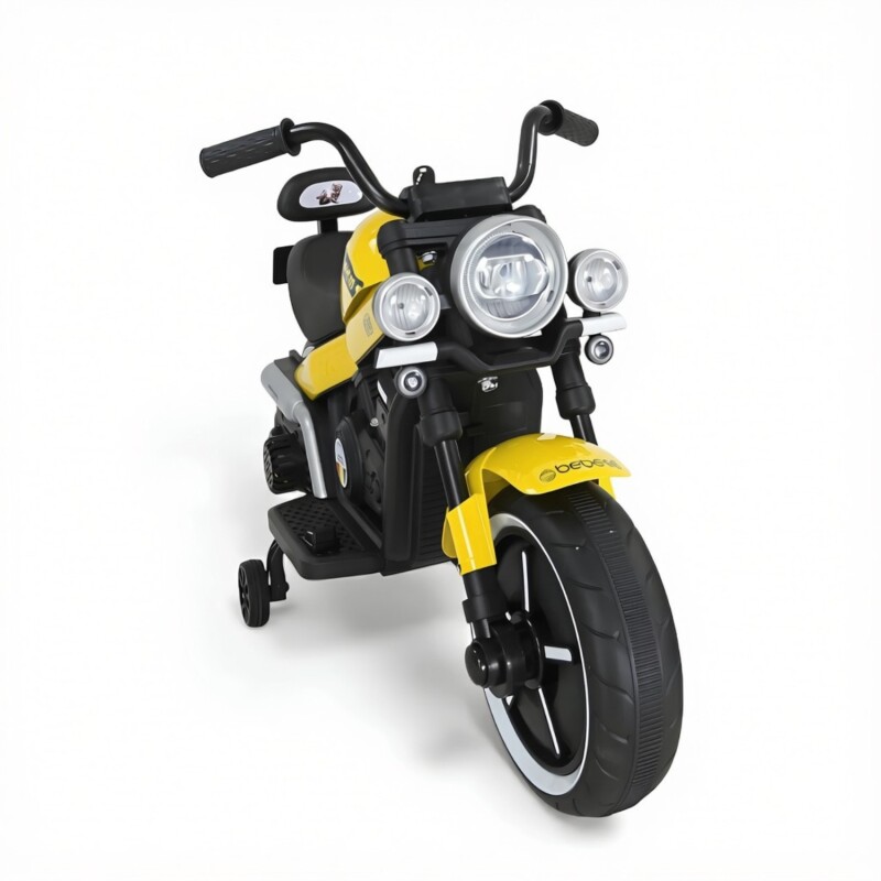 Moto a Batería Bebesit Iron 12 Volt Amarillo