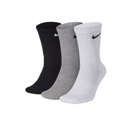 Medias Nike Everyday LTWT Crew Black/White/Grey