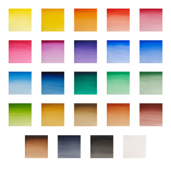 Acuarelas Cotman x 24 - caja de metal - Winsor & Newton Única