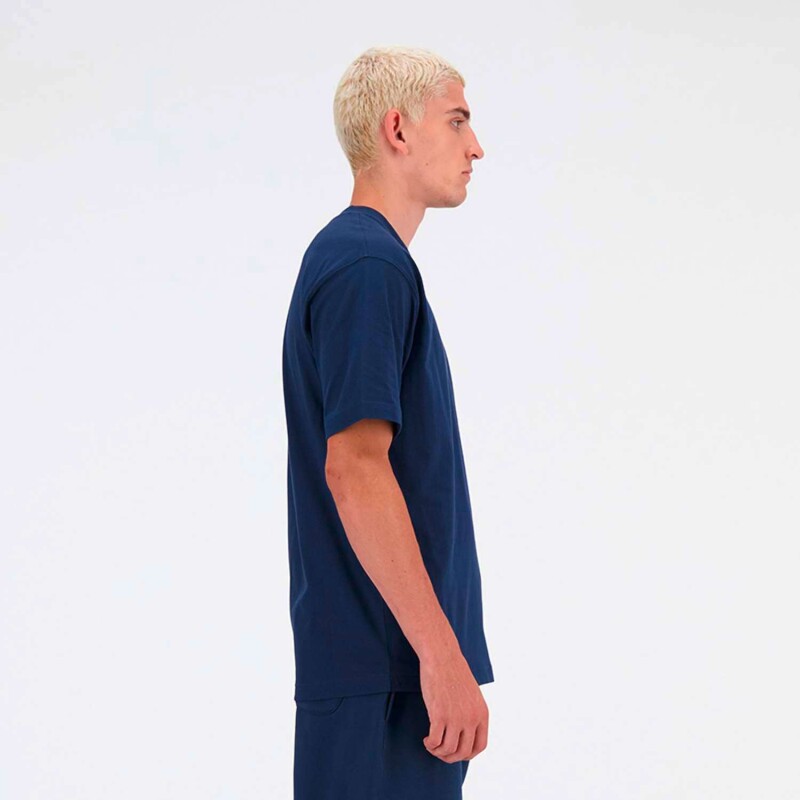 Camiseta Small Logo de Hombre Azul