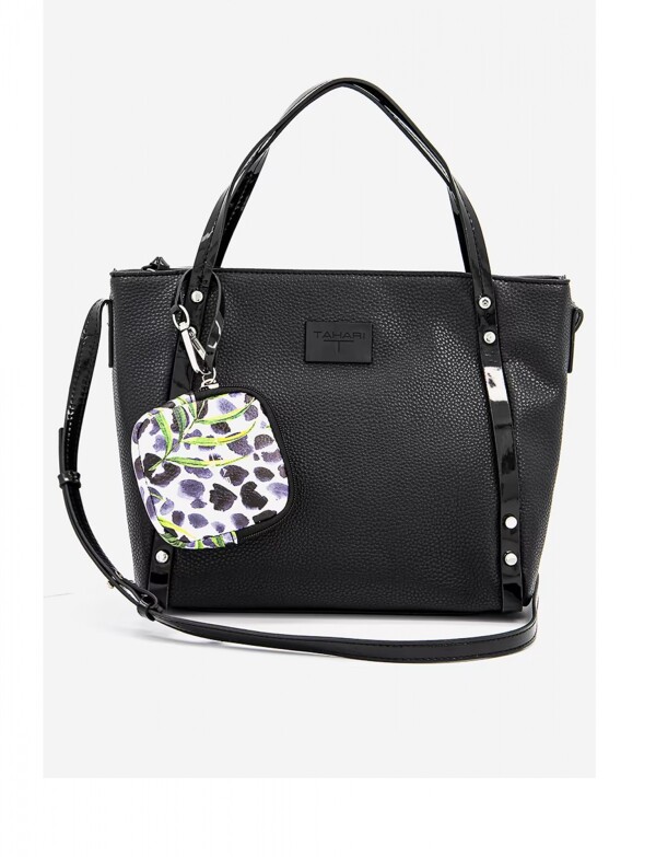 Cartera Satchel Mackenzie NEGRO