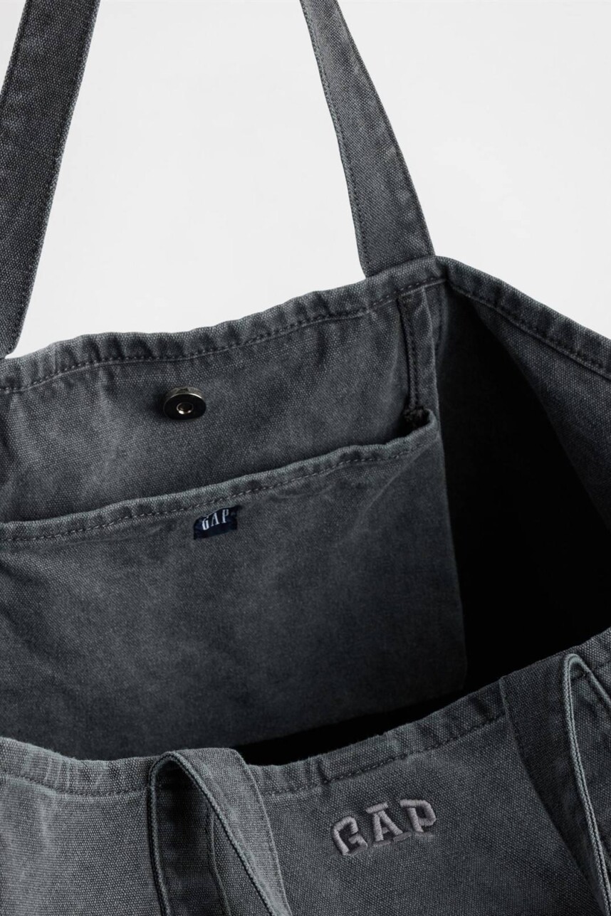 Bolso Tote Logo Gap Mujer Moonless Night