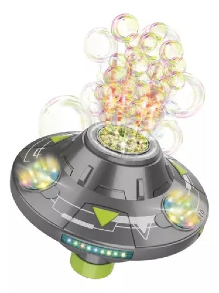 Burbujero Giratorio Automatico Con Luces Burbujas Recargable 