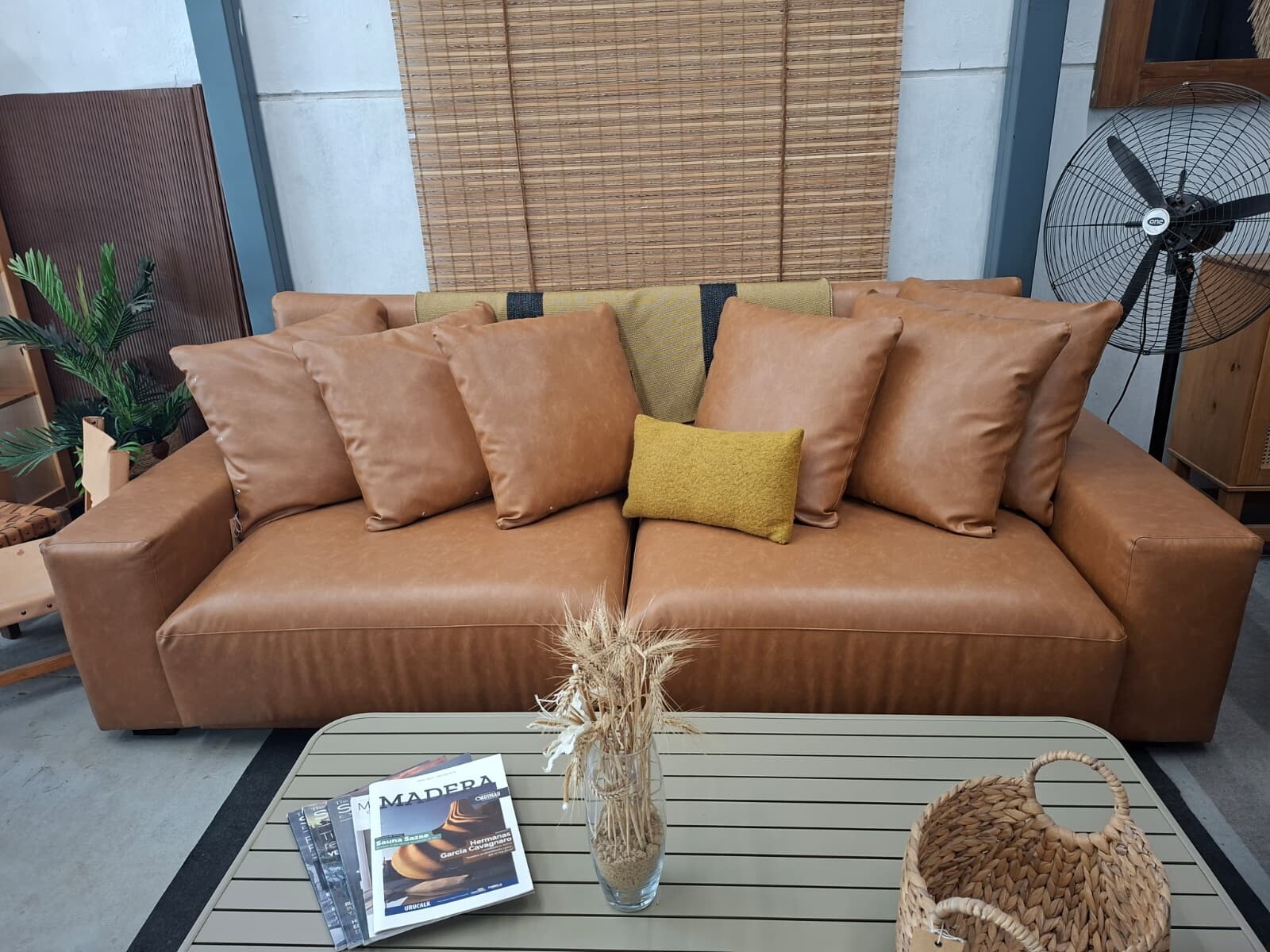 Sofá Aurora Marrón (2.60m) 