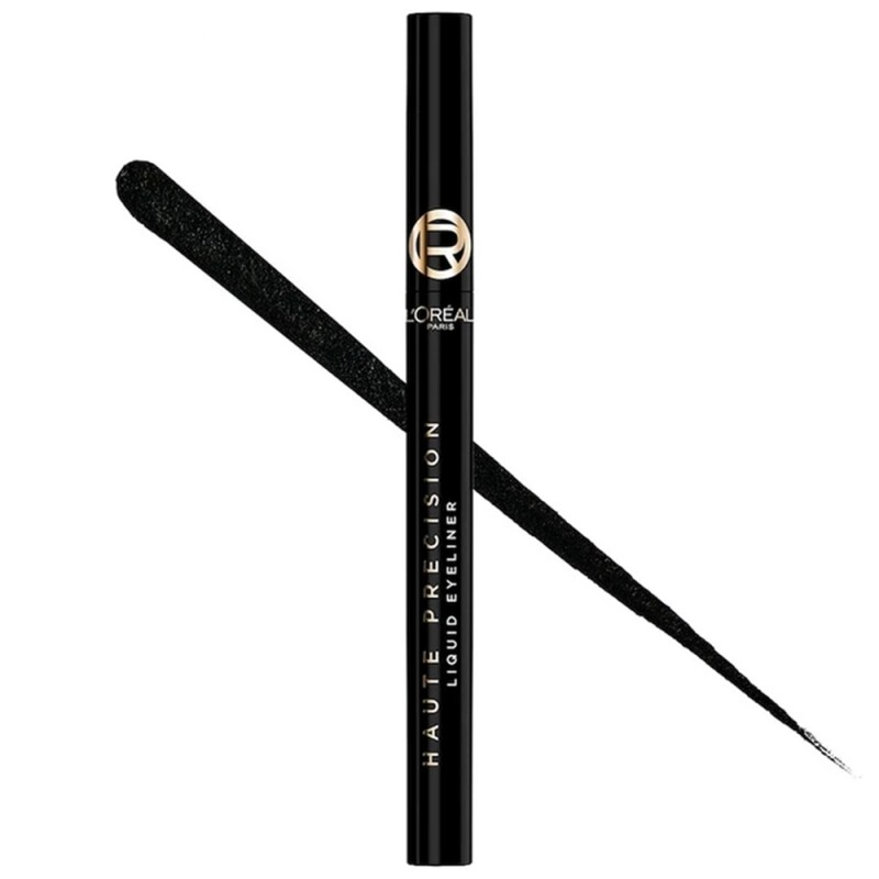 Delineador De Ojos Líquido L'oreal Haute Precision Black Delineador De Ojos Líquido L'oreal Haute Precision Black