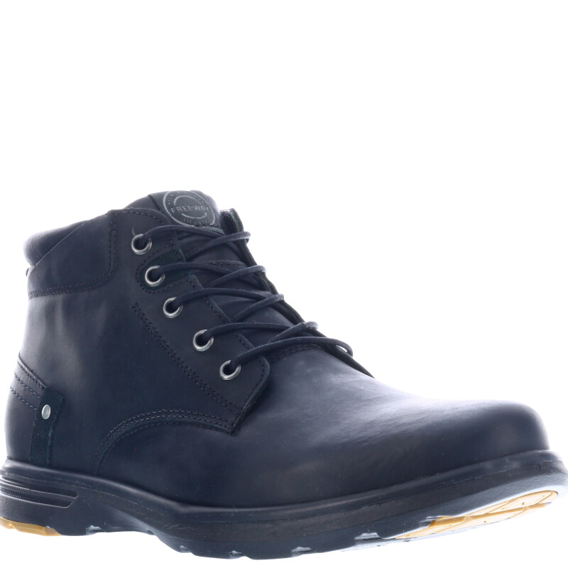 Bota de Hombre Freeway Bump Casual Negro (Cuero Graso)