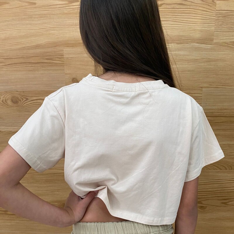 Crop Top Beautiful Beige