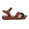 Modare Sandalia C/tiras Cruzadas Y Hebillas Crema-camel