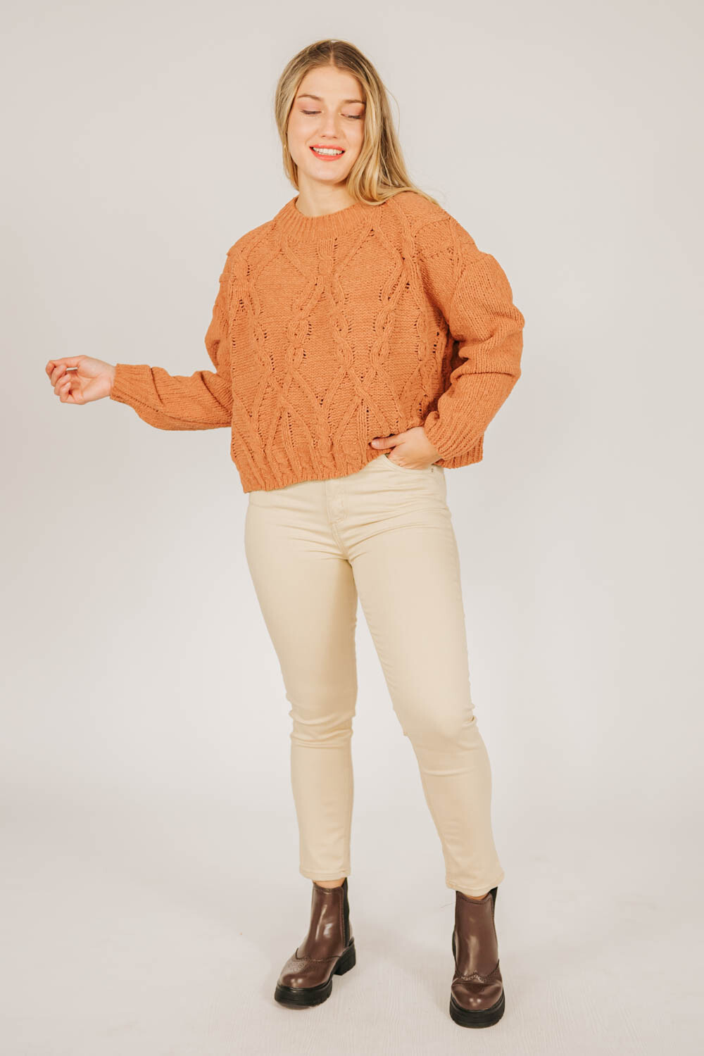Sweater Nambucca Cobre
