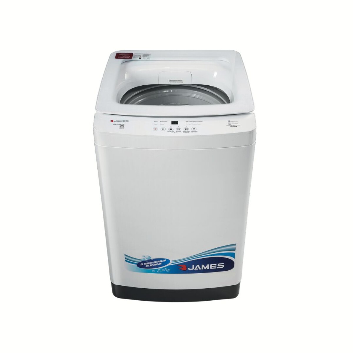Lavarropas Blanco 10 Kg - Modelo WMTJ 1080 F2 - James 