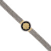 Pulsera en plata 925 con san benito en onix Pulsera En Plata 925 Con San Benito En Onix