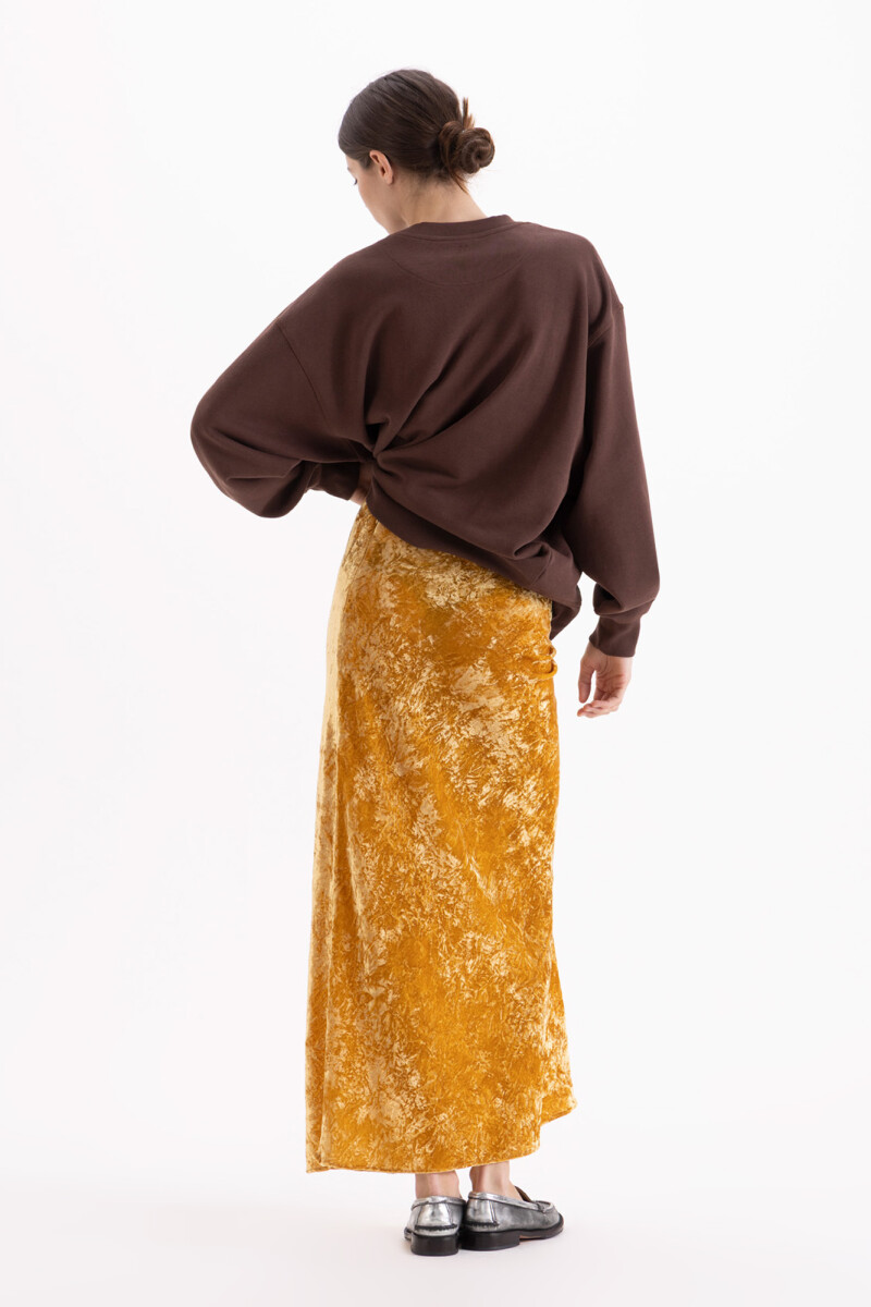 POLLERA MILAN Mostaza