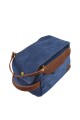 Neceser de Lona Vintage Azul