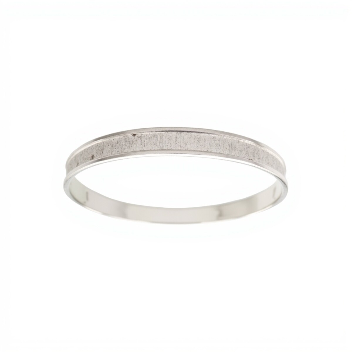 Esclava rayada con borde fina-Plata 925-Sin piedra-ES3003 - sinpiedra 