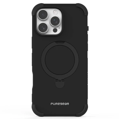 Protector Dualtek PureGear magsafe Iphone 16 Pro negro V01