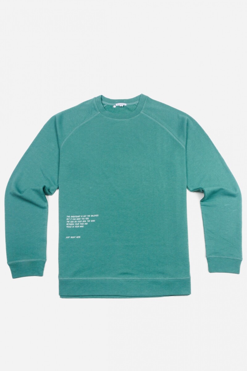 Sweatshirt VERDE AGUA