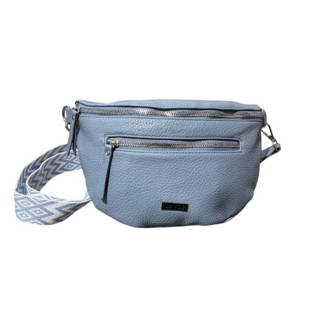 Riñonera Bandolera Liby Celeste