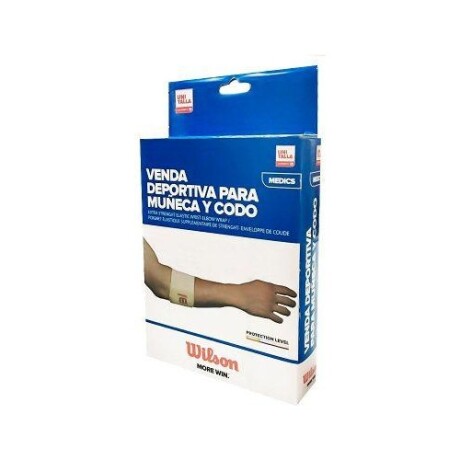 Venda elástica con velcro muñeca antebrazo Wilson Venda elástica con velcro muñeca antebrazo Wilson