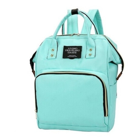 Bolso Mochila Maternal Bebe Resistente Impermeable Madre Verde