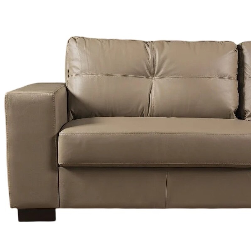 SOFA 100% CUERO - MODELO DOMINI - 4 CUERPOS - AVELLANA OPACO SOFA 100% CUERO - MODELO DOMINI - 4 CUERPOS - AVELLANA OPACO
