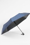 Paraguas estampa geométrica azul