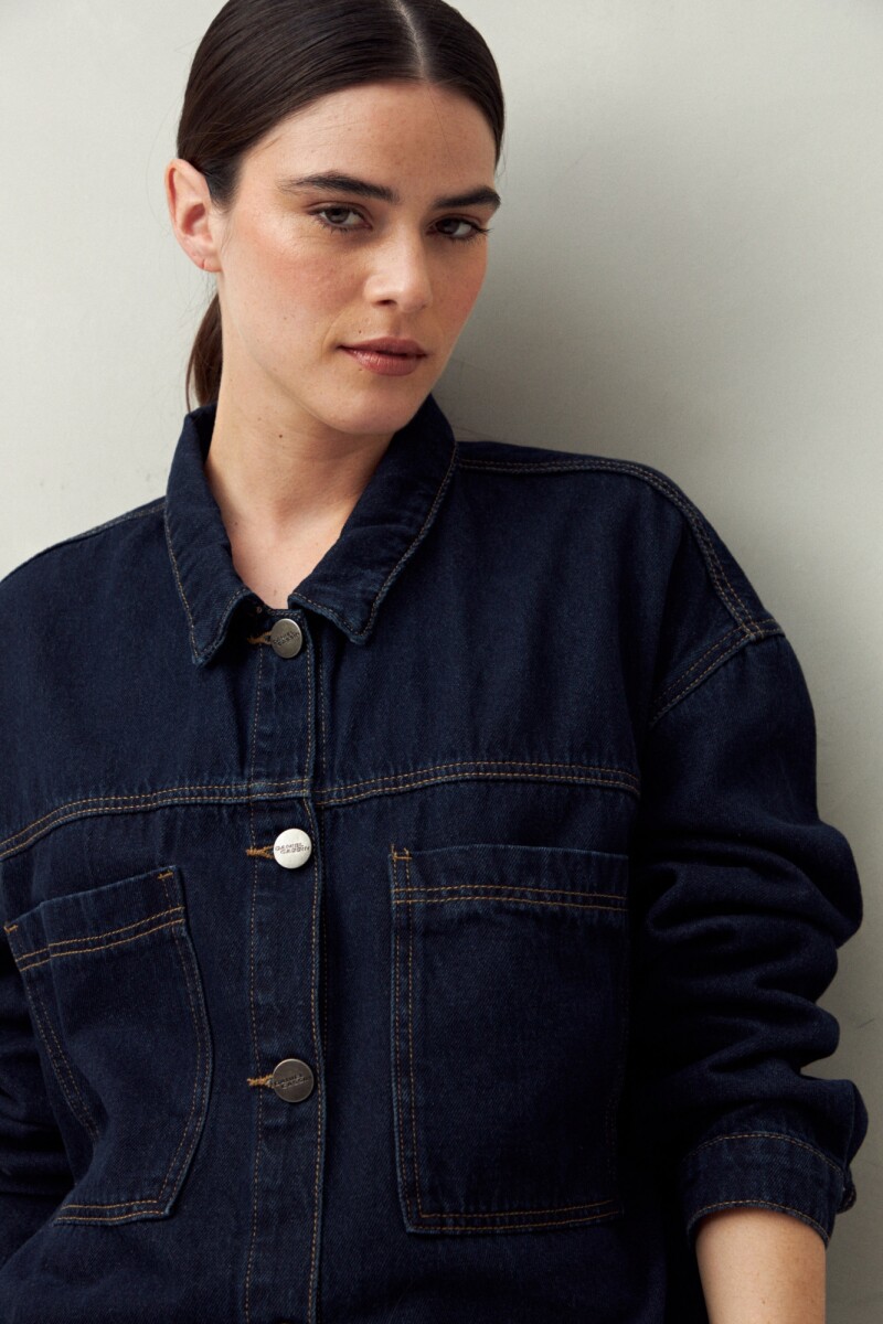 SOBRECAMISA HOPE Indigo