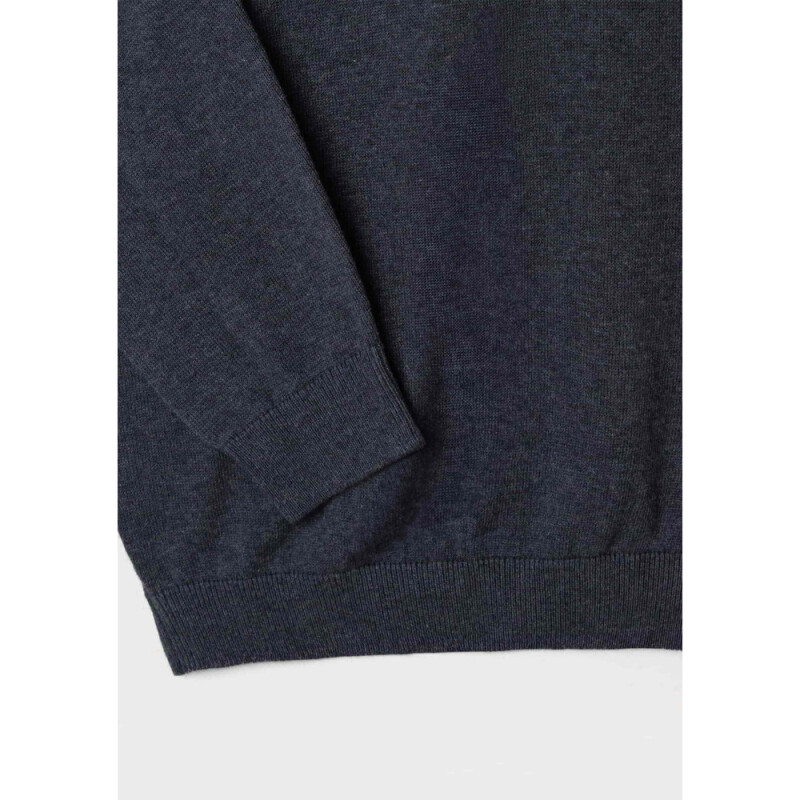 BLUSAO MASCULINO ADULTO (SWEATER) PRETO MESCLA