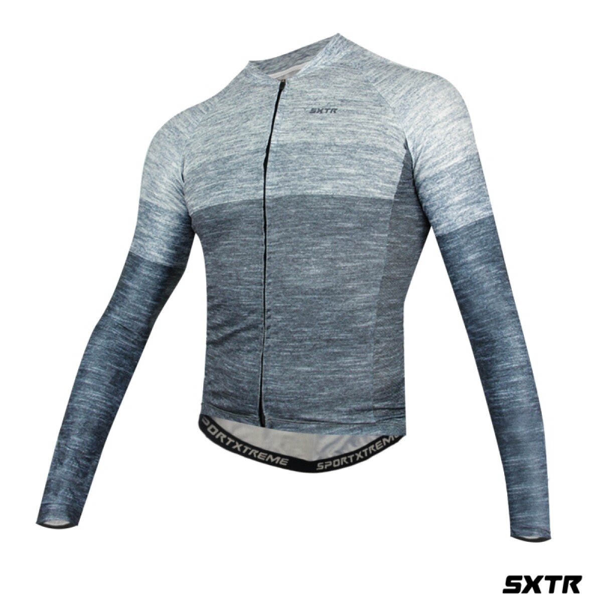 Camiseta Sxtr Maillot M/larga Slim - Mezcla Cinza 