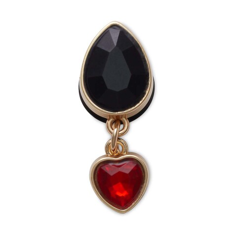 Jibbitz Dangle Ruby Heart Multicolor