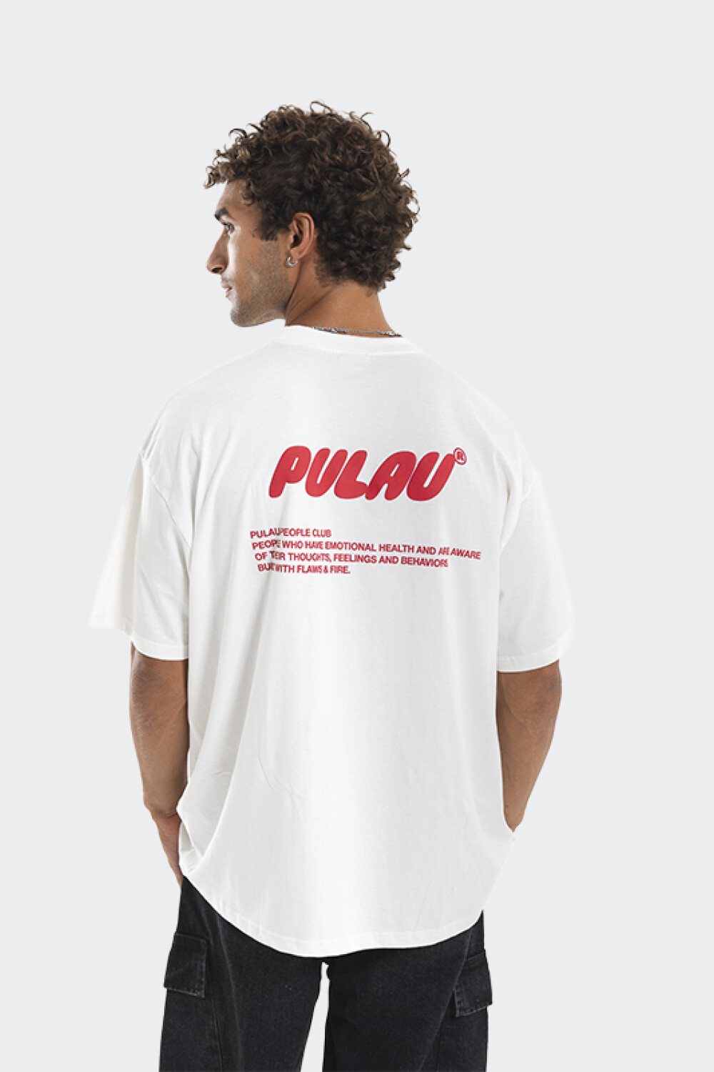 Remera Pulau People Club Blanco