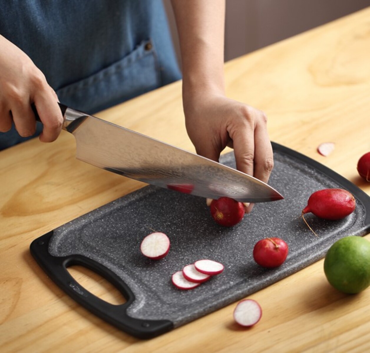 Tabla de Picar Doble Cara 40cm x 25cm - G 