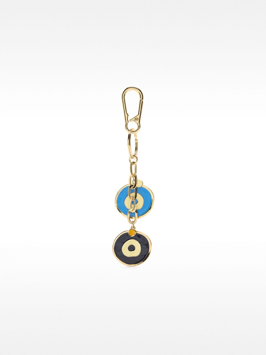 Llavero Charm Ojos multicolor