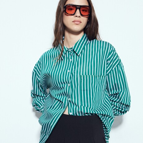 CAMISA CASTILANA Verde Ingles