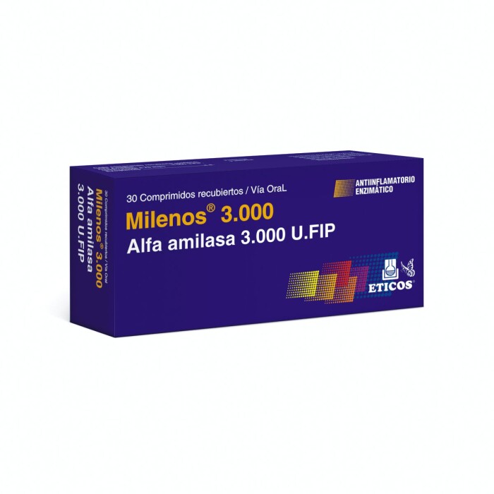 MILENOS 3000 UFIP CJ X 30 COMP. REC. única