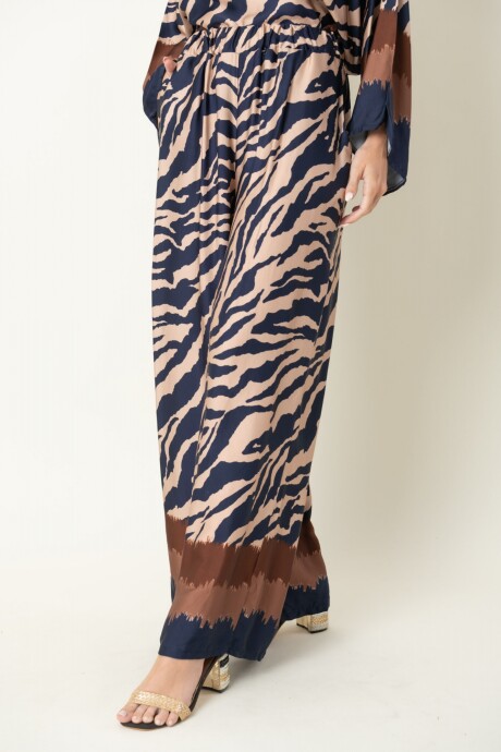 PANTALON OJO DE TIGRE Azul