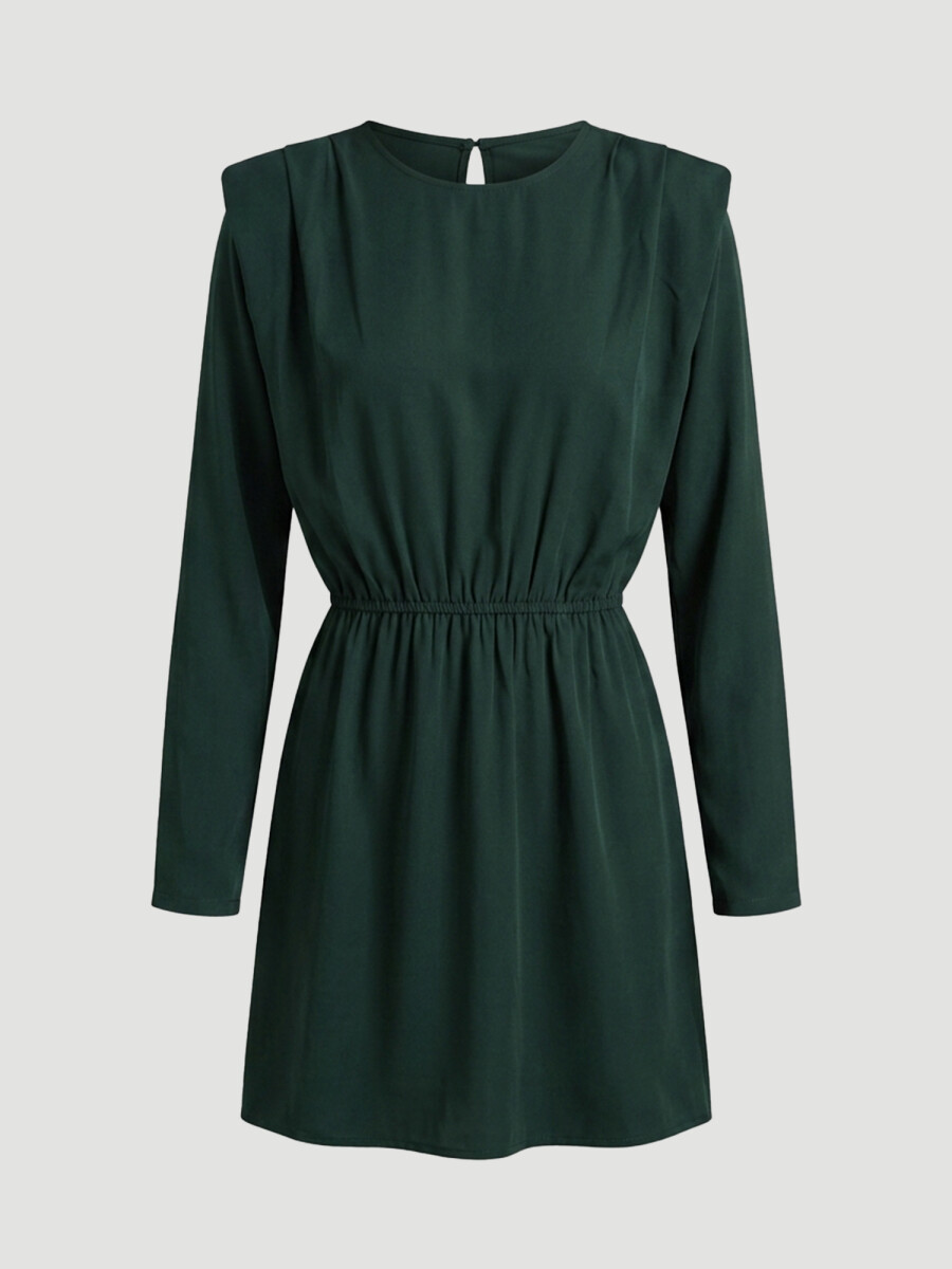 Vestido DK hombreras 