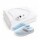 Set Invierno Pantuflas Unisex Antidesliz +Calienta Cama 1Pza Celeste